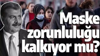 Bakan Koca tarih verdi! Kapalı alanlarda maske zorunluluğu kalkıyor mu?