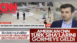 CNN International, Türk SİHA'ları için Selçuk Bayraktar'la konuştu