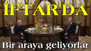 Başkan Erdoğan MHP lideri Devlet Bahçeli ile iftar programında Cumhurbaşkanlığı Külliyesi'nde bir araya geldi .