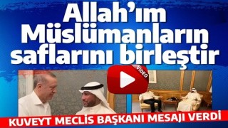 Kuveyt Meclis Başkanı: Cumhurbaşkanı Erdoğan ile görüşme şerefine nail oldum