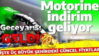 Motorine gece yarısı indirim geldi