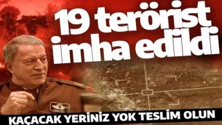 Pençe Kilit Operasyonu'nda 19 terörist öldürüldü