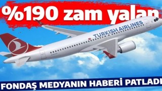 THY, fondaş medyanın "huzur hakkına yüzde 190 zam" haberlerini yalanladı