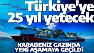 25 yıl boyunca vatandaşın ihtiyacını karşılayacak! Karadeniz gazında yeni aşamaya geçildi