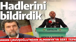 Bakan Çavuşoğlu'ndan Almanya'ya Kavala tepkisi: Hadlerini bildirdik