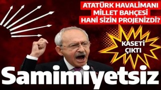 CHP'li Kılıçdaroğlu arşive yakalandı: Atatürk Havalimanı Millet Bahçesi bizim projemizdi