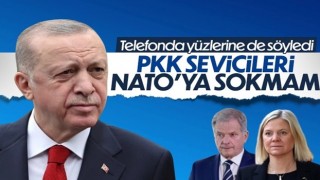 Cumhurbaşkanı Erdoğan, İsveç ve Finlandiya liderleri ile görüştü