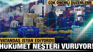 Hallerde "mafya" yapılanmasına son! Hal Yasası’nda aracısız satışa vergi muafiyeti geliyor