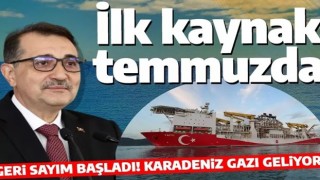 Son dakika! Bakan Dönmez temmuzda diyerek duyurdu! Karadeniz gazı Türkiye'ye ulaşacak