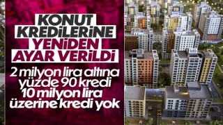 BDDK: 10 milyon TL üzeri olan konutlar için kredi imkanı olmayacak