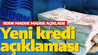 BDDK duyurdu! TL ticari kredilerde getirilen koşulla ilgili yeni açıklama