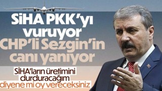 Destici'den CHP’li Tanrıkulu’na: SİHA’lar teröristleri vuruyor, onun canı yanıyor