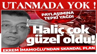 ''Haliç çok güzel oldu! '' Ekrem İmamoğlu'na tepki yağdı