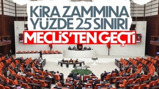 Kira artışına sınırlama getiren düzenleme TBMM'den geçti