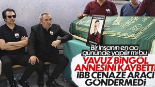 Yavuz Bingöl'den annesinin cenaze töreninde sitem