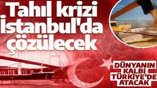 Dünyanın kalbi Türkiye'de atacak! Tahıl krizi İstanbul'da çözülecek