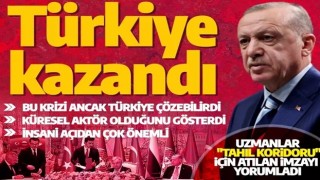 Uzmanlar "Tahıl koridoru" için atılan imzayı yorumladı: Türkiye bu oyunda kazandı