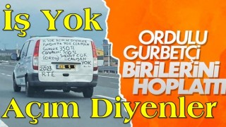 Ordulu gurbetçinin fındık işçisi tepkisi