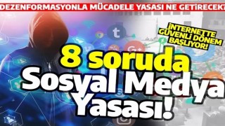 Yeni Sosyal Medya Yasası ile neler değişecek? İşte 8 soru ve 8 cevap