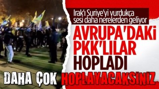 Terör örgütü sempatizanları, Avrupa'da gösteri düzenledi