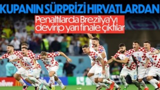Hırvatistan, Brezilya'yı penaltılarda yenerek yarı finale yükseldi