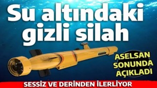 ASELSAN bunu da yaptı! Su altındaki gizli silahlardan biri sonunda açıklandı