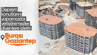 Mehmet Özhaseki paylaştı: İslahiye'nin deprem konutlarında sona gelindi