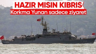 Türk savaş gemileri KKTC'ye gidiyor: Halkın ziyaretine açılacak