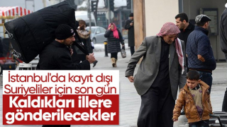 İstanbul'daki kayıtsız Suriyeliler için son gün