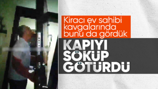Konya’da ev sahibi kiracısının kapısını söktü: Kapıyı polis geri taktı