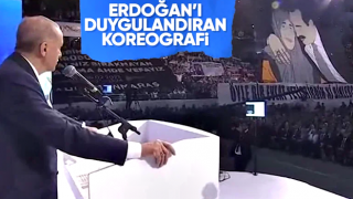 Büyük kongrede duygusal anlar! Cumhurbaşkanı Erdoğan ve annesinin koreografi gösterisi yapıldı...