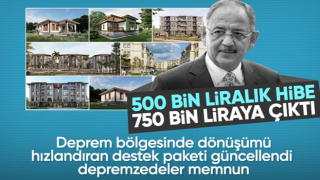 Mehmet Özhaseki paylaştı! Yerinde Dönüşüm projesinde hibe ve kredi desteği artırıldı