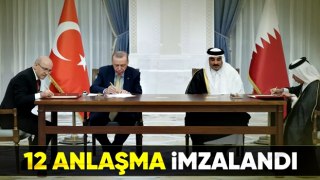 Türkiye ile Katar arasında 12 anlaşma imzalandı