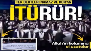 İTÜ mezuniyetinde 28 Şubat ve Leman kafası! Tek dertleri namaz ve Kur'an... Provokatörler Allah'ın kelamına el uzattı