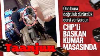 Tanju Özcan'ın kumarhanede çekilmiş fotoğrafı ortaya çıktı