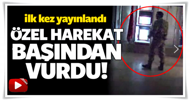 Türk Telekom paylaştı! Özel Harekat Haini başından vurdu !