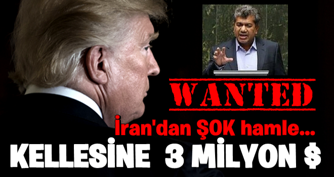 İran'da Trump'ın başına ödül kondu! Öldürene 3 milyon