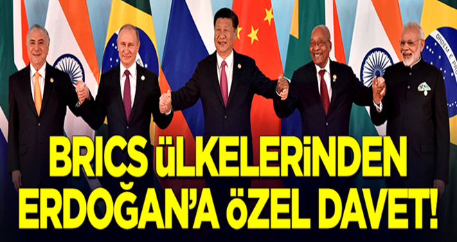 BRICS ülkelerinden Erdoğan'a özel davet!