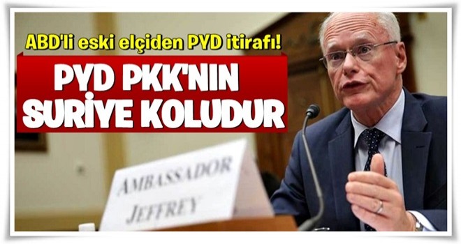 ABD'li eski elçiden PYD itirafı!