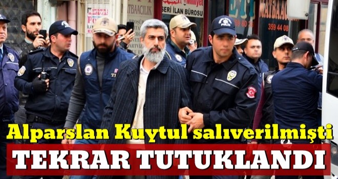 Alparslan Kuytul tekrar tutuklandı