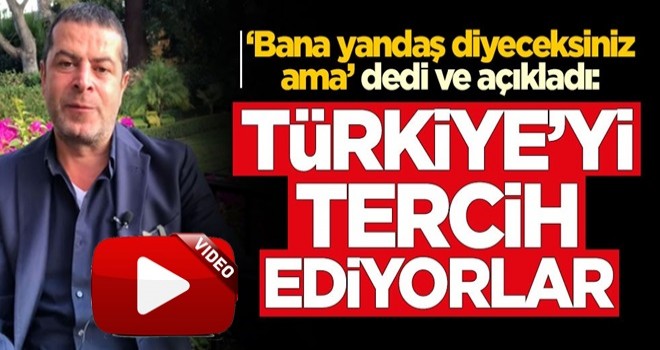 Cüneyt Özdemir ‘Bana yandaş diyeceksiniz ama’ dedi ve açıkladı: Türkiye'yi tercih ediyorlar