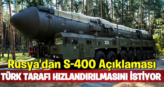 Putin'in Yardımcısı: Türkiye S-400 Teslimatının Hızlanmasını İstedi