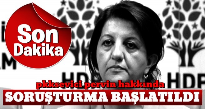 Pervin Buldan hakkında soruşturma