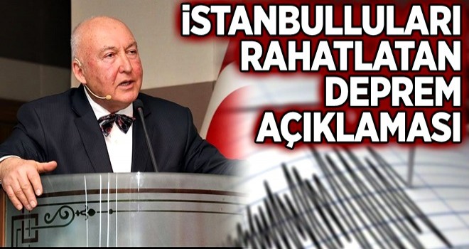 "İstanbul'da deprem 2045'ten önce olamaz" .