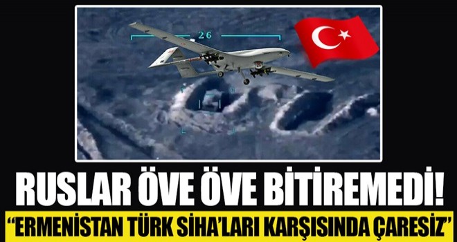 Rus basını: Ermenistan tankları Türk SİHA'ları karşısında çaresiz