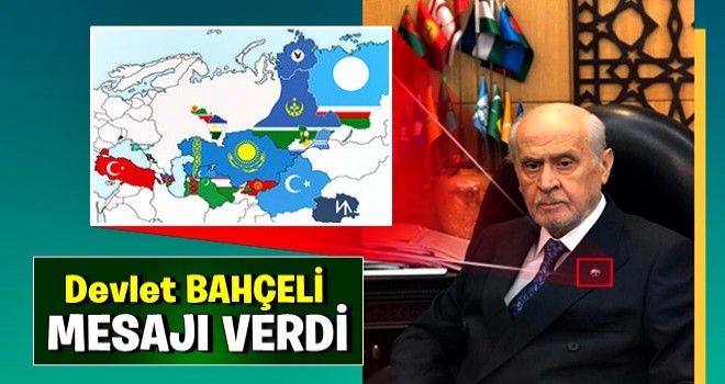 MHP Lideri Devlet Bahçeli'nin yakasındaki dikkat çeken rozet!