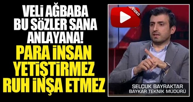 Selçuk Bayraktar'dan Veli Ağbaba'ya cevap!