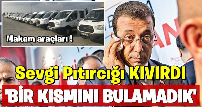 Makam aracı iddiaları yalan çıkan İmamoğlu: Bir kısmını bulamadık .