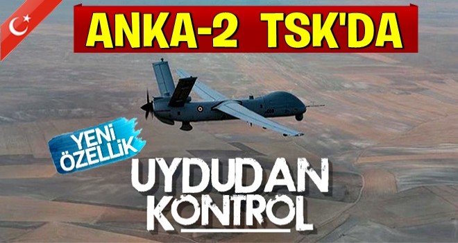 TSK'ya 2 Anka-S İHA daha verildi