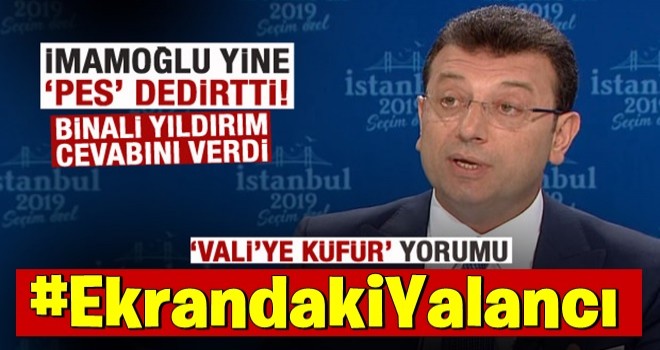 İmamoğlu'ndan 'pes' dedirten sözler!